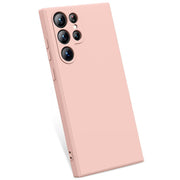 Etui Silikonowe - Liquid Silicone - Samsung Galaxy S22 Ultra - Różowy