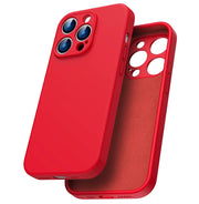 Etui Silikonowe - Liquid Silicone - iPhone 14 Pro Max - Czerwony