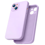 Etui Silikonowe - Liquid Silicone - iPhone 14 - Lawendowy