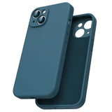 Etui Silikonowe - Liquid Silicone - iPhone 14 - Pacific Blue
