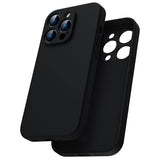 Etui Silikonowe - Liquid Silicone - iPhone 14 Pro Max - Czarny