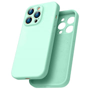 Etui Silikonowe - Liquid Silicone - iPhone 14 Pro - Miętowy