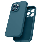 Etui Silikonowe - Liquid Silicone - iPhone 14 Pro Max - Pacific Blue
