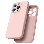 Etui Silikonowe - Liquid Silicone - iPhone 14 Pro Max - Różowy