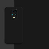 Etui Silikonowe - Liquid Silicone - Xiaomi Redmi Note 9s / 9 Pro - Czarny
