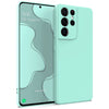 Etui Silikonowe - Liquid Silicone - Samsung Galaxy S21 Ultra - Miętowy