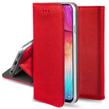Etui Flip Cover - Magnetyczne Etui Książkowe - Xiaomi 11T / 11T Pro - Czerwony