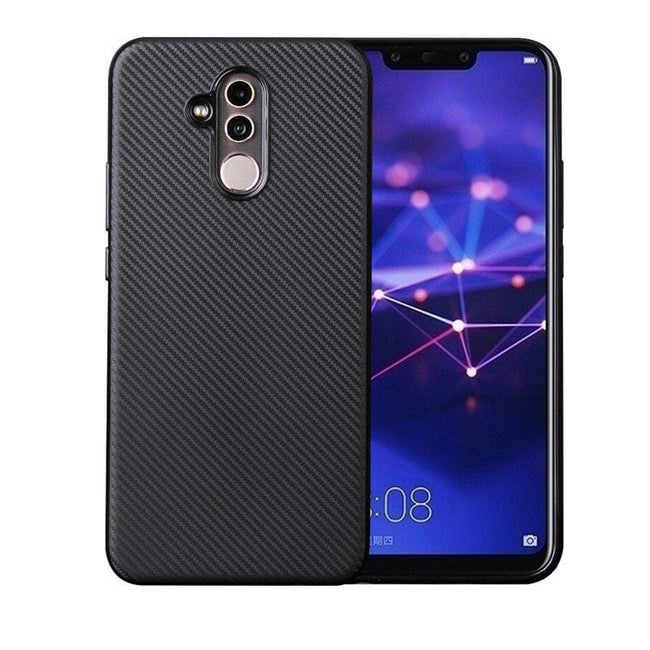 Etui Carbon Slim - Huawei Mate 20 Lite - Czarny