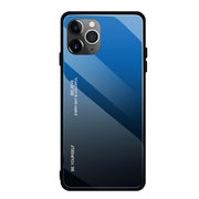 Etui Gradient Glass Case - iPhone 11 Pro - Blue at Night