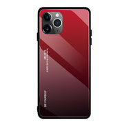Etui Gradient Glass Case - iPhone 11 Pro Max - Deep Red