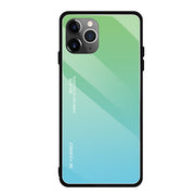 Etui Gradient Glass Case - iPhone 11 Pro Max - Blue Lagoon