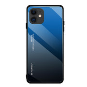 Etui Gradient Glass Case - iPhone 11 - Blue at Night