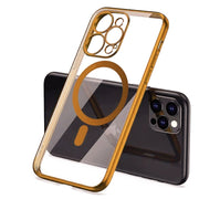 Etui Silikonowe do MagSafe - iPhone 13 Pro Max - Złoty