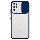 Etui Camera Cover Case - Samsung Galaxy S20+ - Granatowy