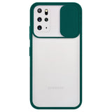 Etui Camera Cover Case - Samsung Galaxy S20+ - Ciemny Zielony