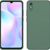 Etui Silikonowe - Liquid Silicone - Xiaomi Redmi 9A - Ciemny Zielony