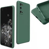Etui Silikonowe - Liquid Silicone - Samsung Galaxy S20 FE - Ciemny Zielony