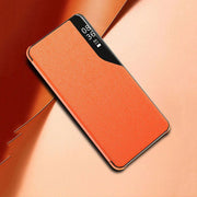 Etui Interaktywne X Flip - Xiaomi Redmi Note 9s / 9 Pro - Pomarańczowy
