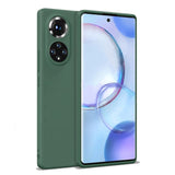 Etui Silikonowe - Liquid Silicone - Huawei P50 - Ciemny Zielony