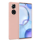 Etui Silikonowe - Liquid Silicone - Huawei P50 Pro - Różowy