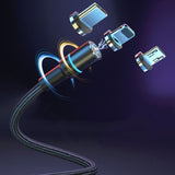 Essager® Kabel Magnetyczny Okrągły (+ Końcówka)