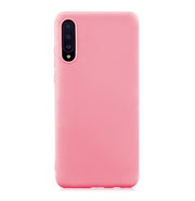 Etui Silikonowe Candy Kolor - Huawei P30 - Różowy