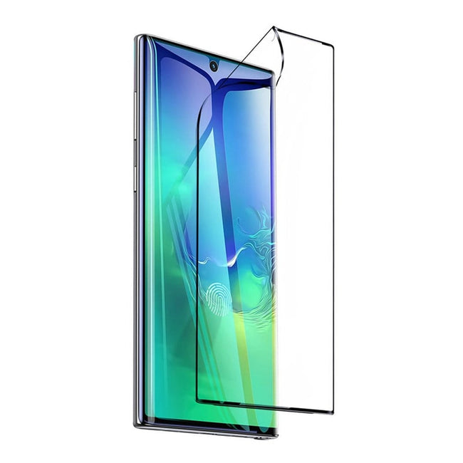 Hybrid Glass 3D - Nietłukące Elastyczne Szkło 7H - Samsung Galaxy Note 10+ - 0,22 mm, 3D