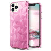 Transparent Prism 3D - iPhone 11 Pro - Różowy