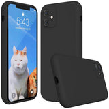 Etui Silikonowe - Liquid Silicone - iPhone 11 - Czarny
