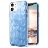 Transparent Prism 3D - iPhone 11 - Niebieski