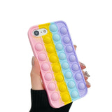 Etui Antystresowe Bubble Pop It - iPhone 7 / 8