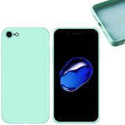Etui Silikonowe - Liquid Silicone - iPhone SE 2020 / SE 2022 (SE3) - Miętowy