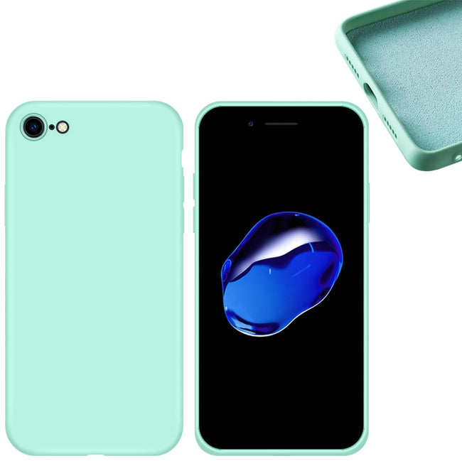 Etui Silikonowe - Liquid Silicone - iPhone SE 2020 / SE 2022 (SE3) - Miętowy