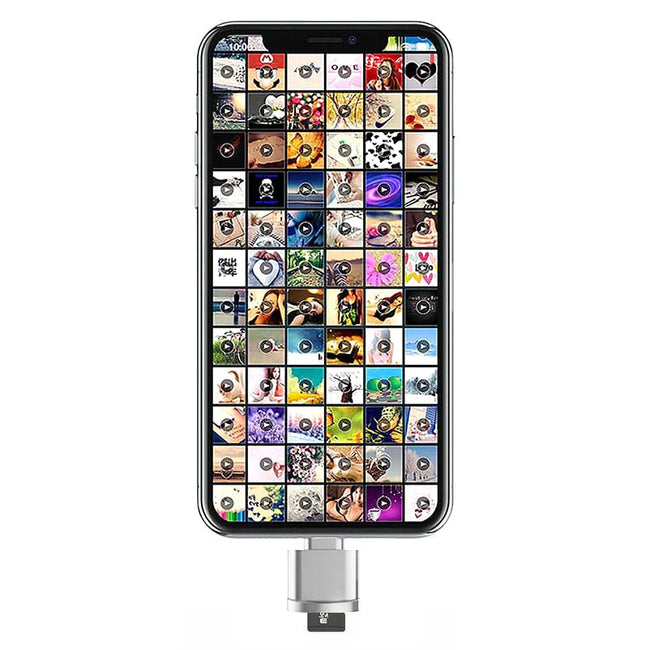 Czytnik Kart Micro SD - Wersja iPhone, iPad (Lightning)