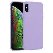 Etui Silikonowe - Liquid Silicone - iPhone XS Max - Lawendowy