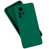 Etui Silikonowe - Liquid Silicone - Xiaomi 12 Pro - Ciemny Zielony
