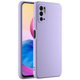 Etui Silikonowe - Liquid Silicone - Xiaomi Redmi Note 10 - Lawendowy