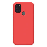 Etui Silikonowe - Liquid Silicone - Samsung Galaxy M21 / M30 - Czerwony