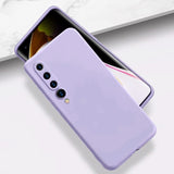 Etui Silikonowe - Liquid Silicone - Xiaomi Mi 10 / 10 Pro - Lawendowy