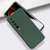 Etui Silikonowe - Liquid Silicone - Xiaomi Mi 10 / 10 Pro - Ciemny Zielony