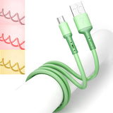 Kabel Micro USB, Kolorowy - 1 Metr