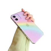Etui Rainbow Silicone - iPhone 12