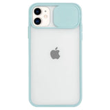 Etui Camera Cover Case - iPhone 12 Mini - Turkusowy