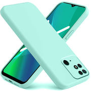 Etui Silikonowe - Liquid Silicone - Xiaomi Redmi 10C - Miętowy