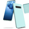 Etui Silikonowe — Liquid Silicone, Samsung Galaxy S10, Miętowy