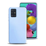 Etui Silikonowe Candy Kolor - Samsung Galaxy A51 - Jasno-Niebieski