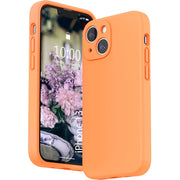 Etui Silikonowe - Liquid Silicone - iPhone 13 - Pomarańczowy