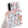 Etui Marble Gold Case - Huawei P30 Pro, hybrydowe (TPU + poliwęglan)