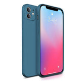 Etui Silikonowe - Liquid Silicone - iPhone 12 Mini - Pacific Blue