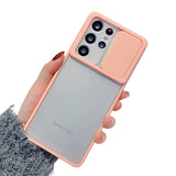 Etui Camera Cover Case - Samsung Galaxy S21 Ultra - Różowy